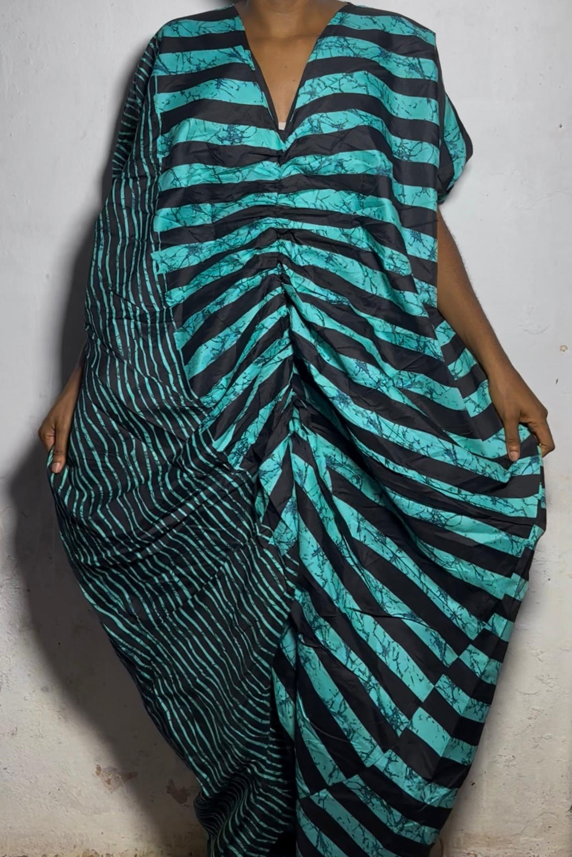 Ankara gather dress