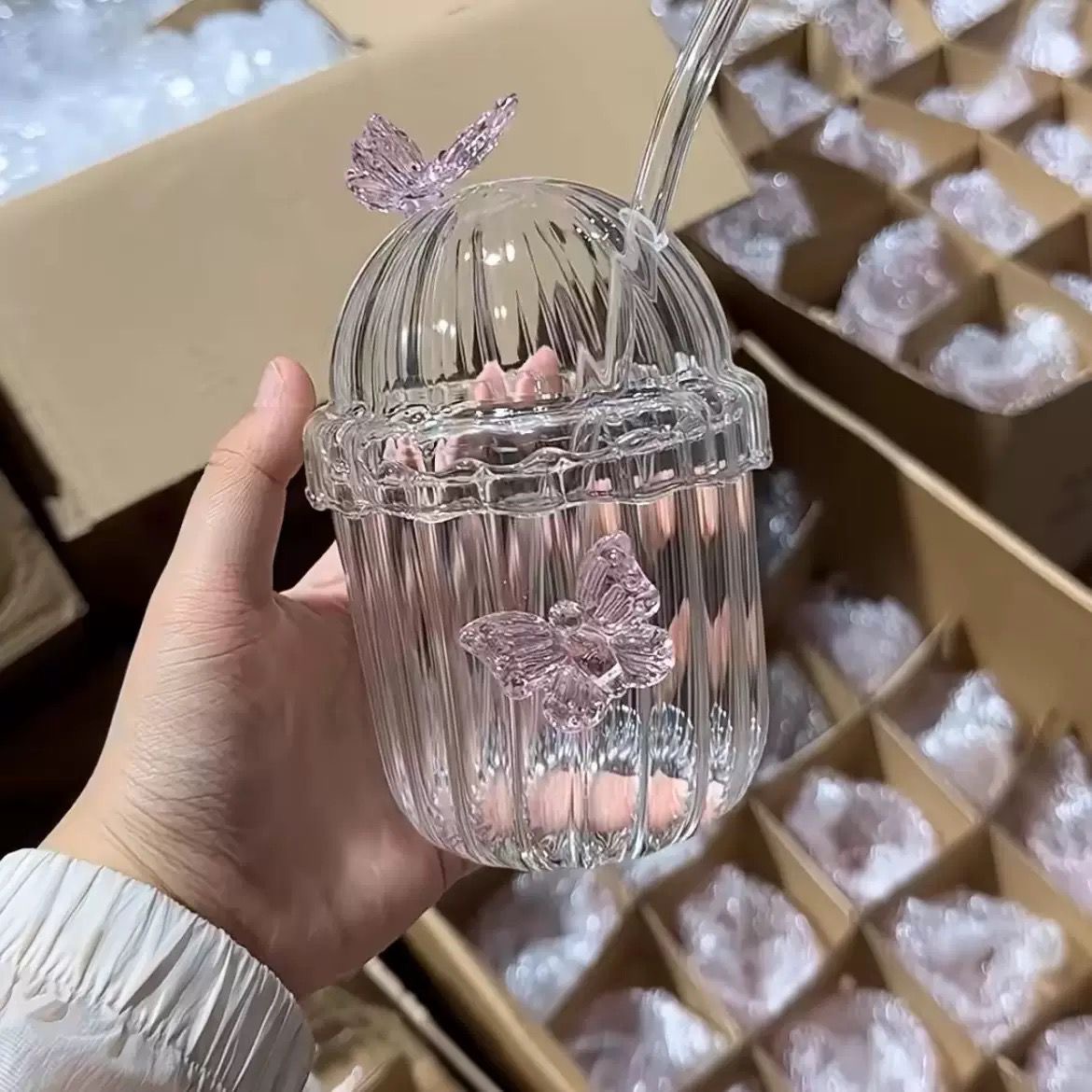 Fancy ceramic cup