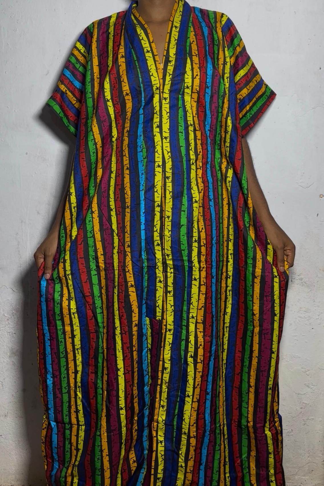 Long Ankara (corset) bubu