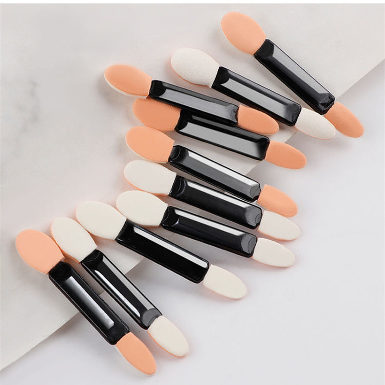 Aurora Powder Stick Sponge Eyeshadow Stick Nail Art Sponge Head Eyeshadow Brush Double-Ended Large and Small Brush Cross-Border Tool Gradient — view 2