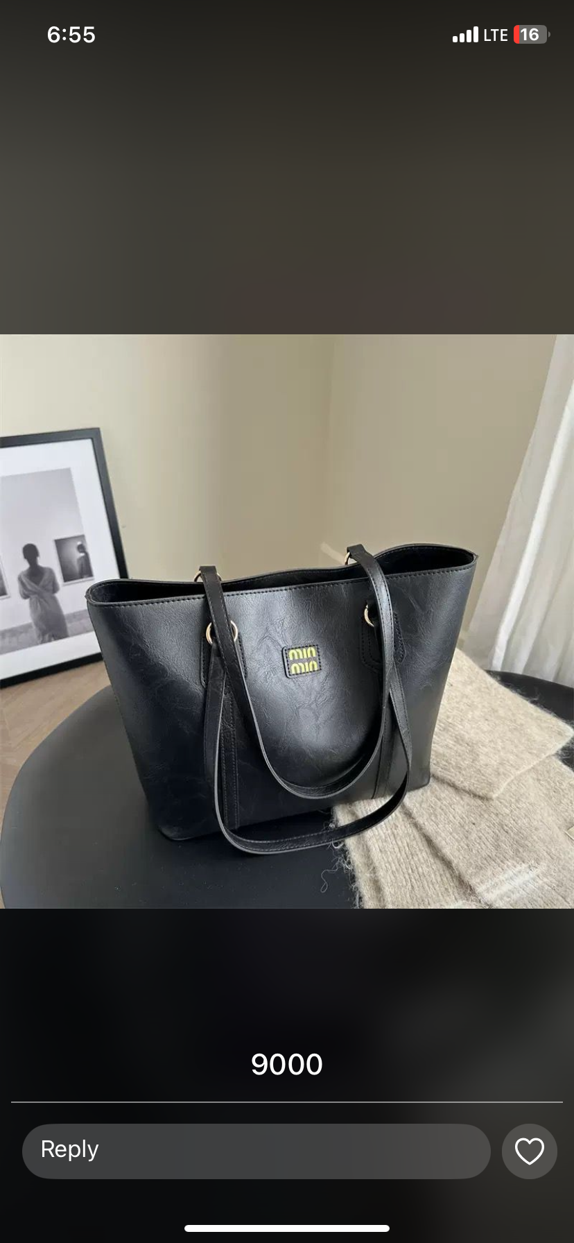 Miu Miu Tote Bag