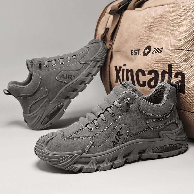 Cross-border men's shoes 2025 new fashion Joker casual shoes men's comfortable sneaker thick-soled dad shoes wholesale