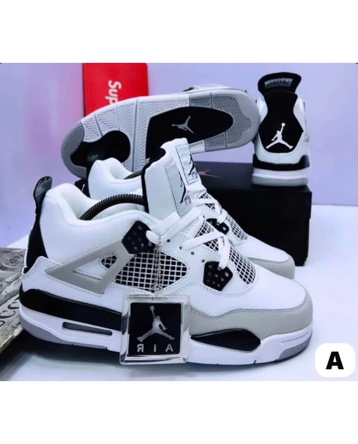 Men's Retro High-Top Basketball Sneakers – Classic Casual Sports Shoes