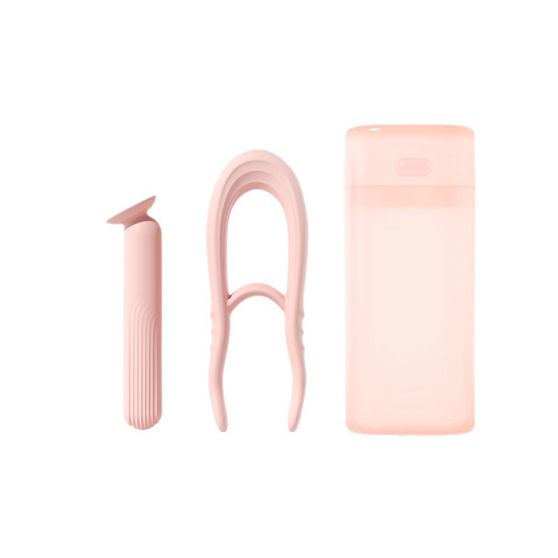 All-Silicone Contact Lens Applicator Clip Tweezers Suction Stick Beauty Lens Remover and Applicator Auxiliary Wearing Tool