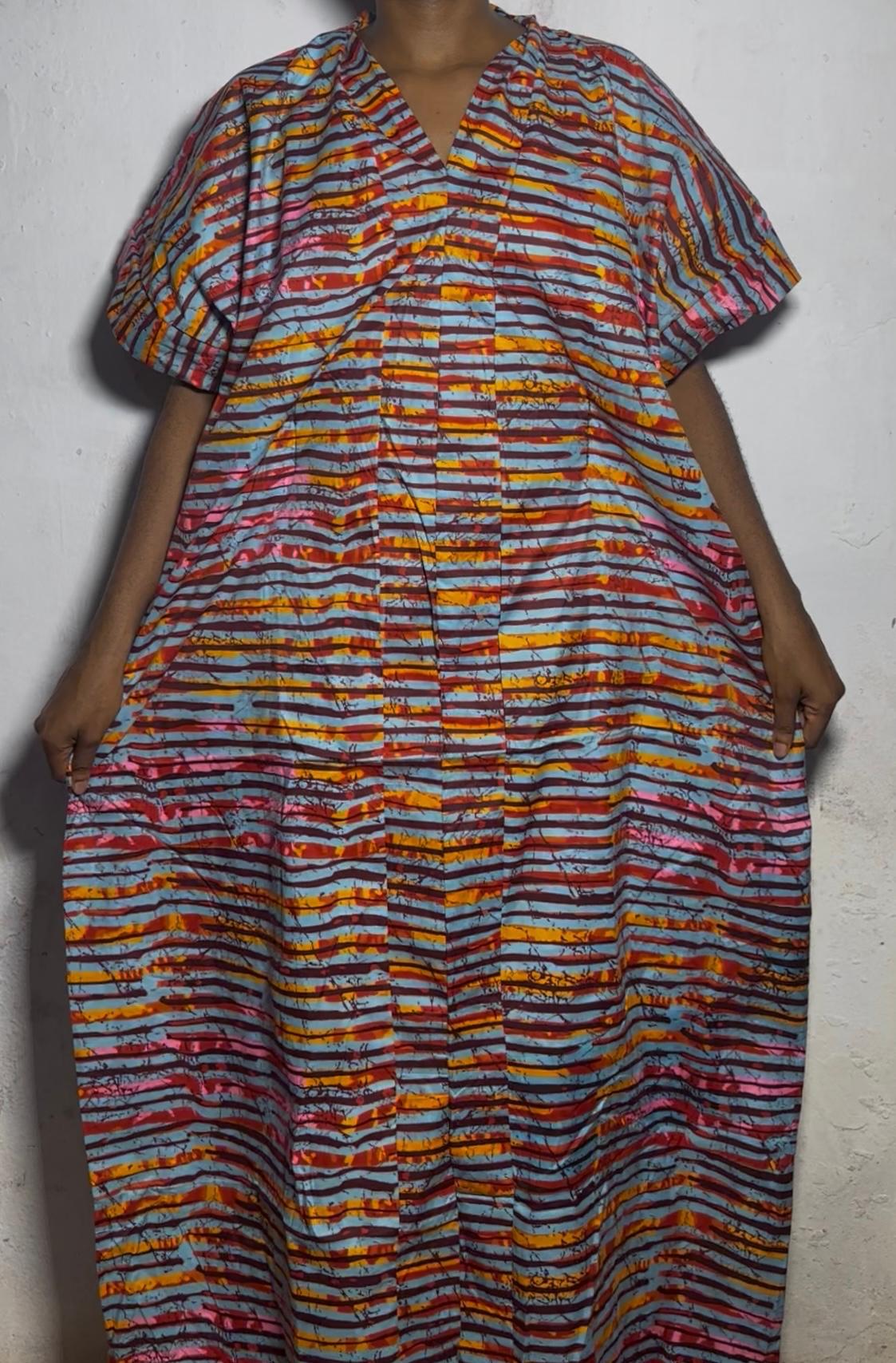 Long Ankara (corset) bubu