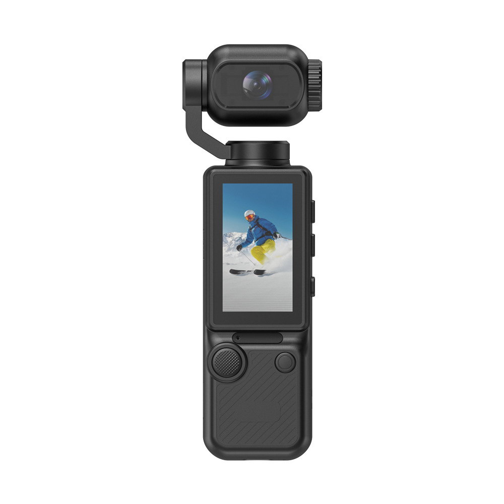 Cross-Border Popular Handheld Gimbal Camera Outdoor Vlog Pocket Camera High-Definition 4K Factory Wholesale Action Camera