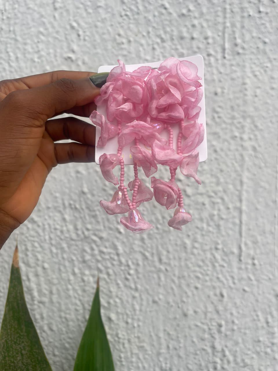 Floral earring