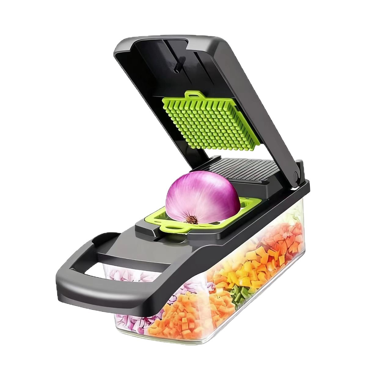 New Multifunctional Vegetable Cutter Household Potato Peeling, Shredding, Dicing and Slicing Kitchen Artifact Set Grater