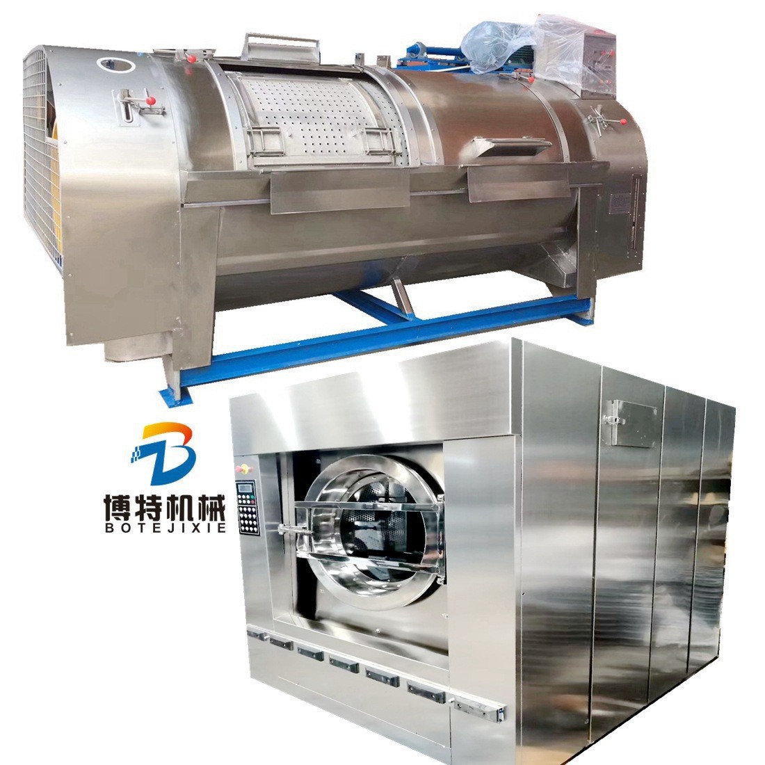 30kg Fully Automatic Stainless Steel Washing Machine Industrial 50kg 70kg Hotel Linen Washing Equipment
