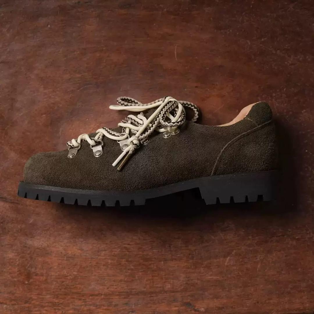 CIRCLE CAGE MOUNTAIN BOOT SERIES "DARK BROWN DOUBLE LACE"