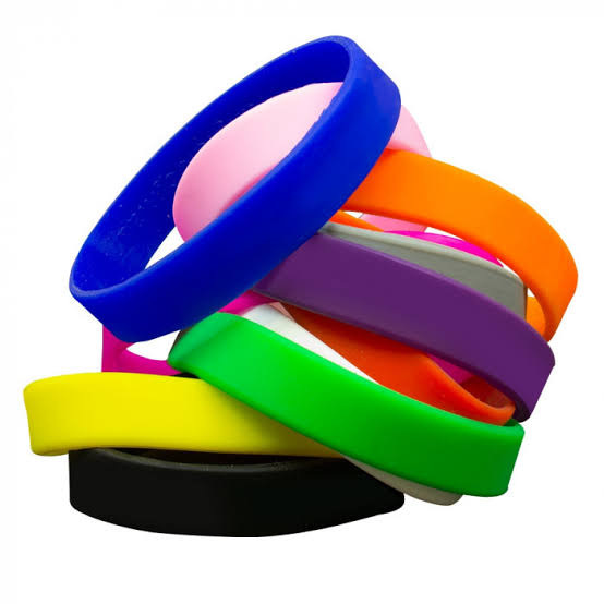 Silicone bangles