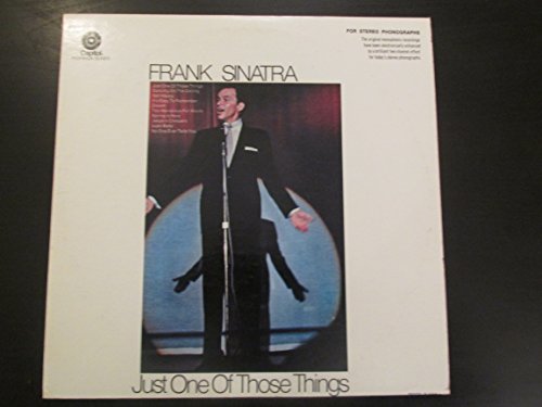 Frank Sinatra Just One Of Those Things Vinyl Record