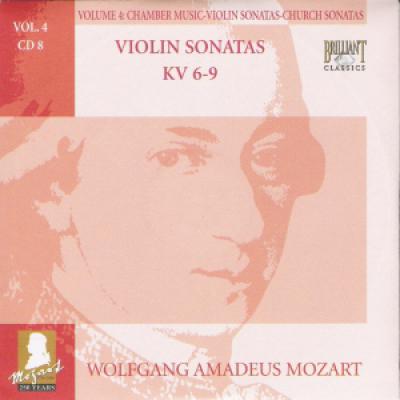 Vol 4 Cd 8 : Violin Sonatas Kv 6-9