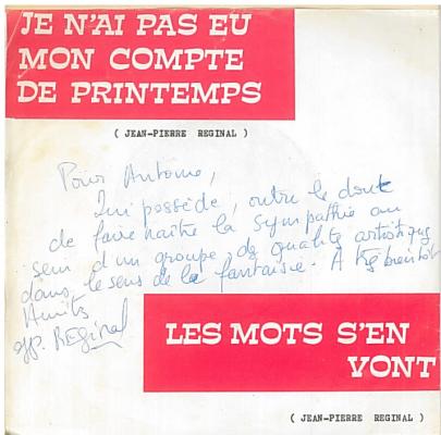Je N Ai Pas Eu Mon Comte De Printemps