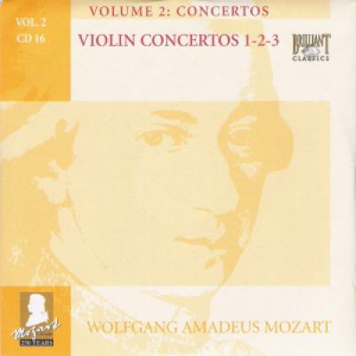 Concertos V 2 Cd 16 : Violin Concertos 1-2-3