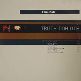Femi Kuti / Truth Don Die