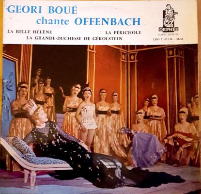 Geori Boué Chante Offenbach