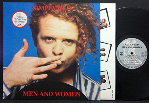 Simply Red - Men And Women - Elektra - 242071-1, Wea - Wx85, Elektra - Wx85, Wea - 242071-1