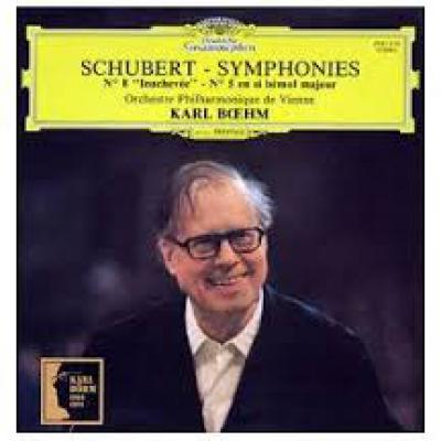 Schubert : Symphonies (n°8 Inachevée - N°5 En Si Bémol Majeur)