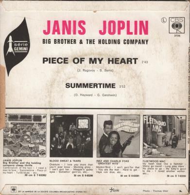 Piece Of My Heart / Summertime