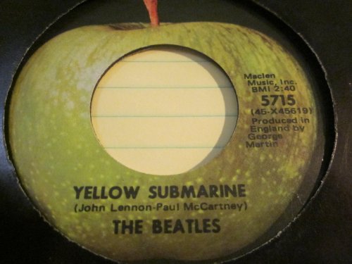 The Beatles, Yellow Submarine / Eleanor Rigby - 45 Rpm 7 Vinyl Record