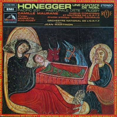 Honegger: Camille Maurane, Chur D'oratorio Et Maîtrise De L'o.r.t.f., Direction Artistique: Marcel Couraud, Orchestre National De L'o.r.t.f., Jean Martinon