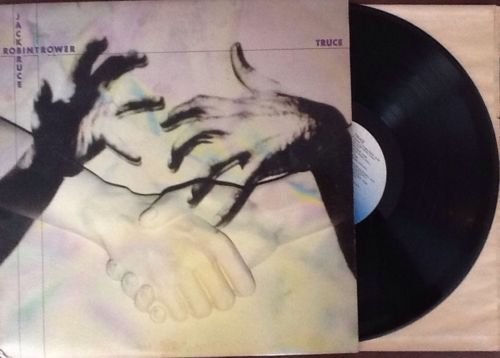 Jack Bruce Robin Trower Truce Lp Vinyl Vg+ Cover Vg+ Chr1352