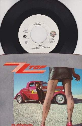 Legs B/w Bad Girl Zz Top 45 Warner Brothers 7-29272 Picture Sleeve