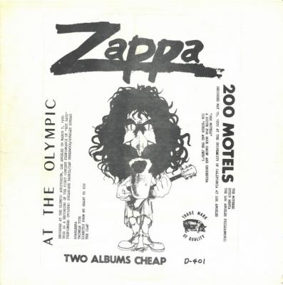 Zappa At The Olympic