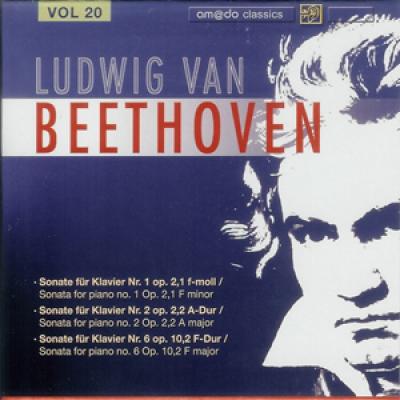 Vol 20 : Sonata For Piano No.1 In F Minor, Op.2,1; Sonata For Piano No.2 In A, Op.2,2; Sonata For Piano No.6 In F, Op.10,2