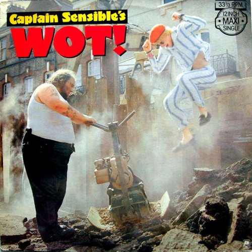Captain Sensible - Wot! - A&m Records - Ams 12-9228, A&m Records - Ams 12.9228