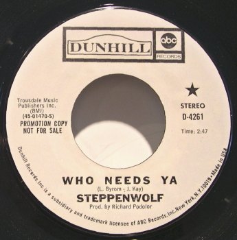 Who Needs Ya / Earschplittenloudenboomer