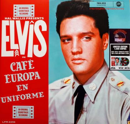 Elvis In Café Europa En Uniforme (vinyles ''effet Cornetto'')