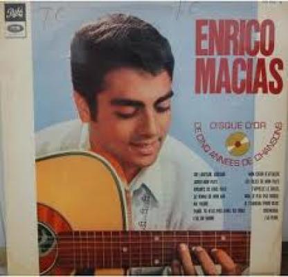 Disque D'or De Cinq Années De Chansons
