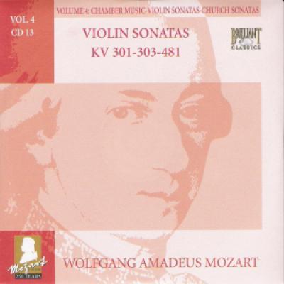Vol 4 Cd 13 : Violin Sonatas Kv 301-303-481