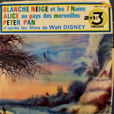 Blanche Neige Et Les 7 Nains - Alice Aux Pays Des Merveilles - Peter Pan