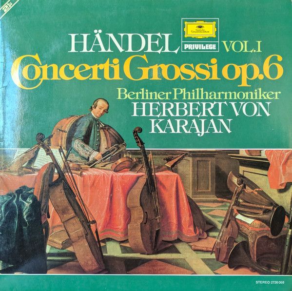 Concerti grossi op 6 vol. 1