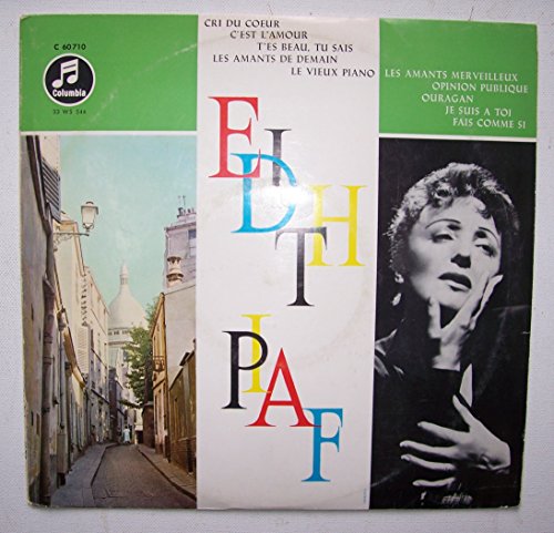 Edith Piaf - Cri Du Coeur