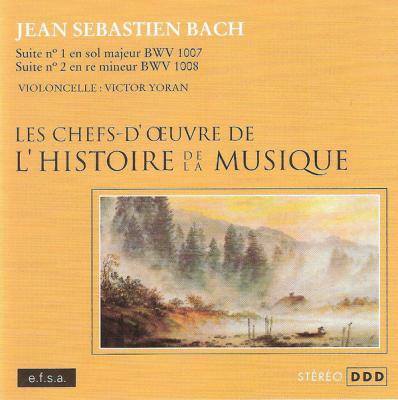 Bach: Suite N°1 En Sol Majeur Bwv 1007 - Suite N°2 En Ré Mineur Bwv 1008