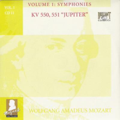 Symphonies Vol 1 Cd 11 : Kv 550, 551 Jupiter