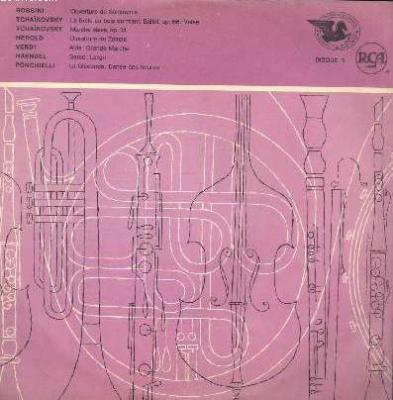 Rossini, Ouverture De Sémiramis - Tchaikovsky, La Belle Au Bois Dormant, Ballet, Op 66 Valse, Marche Slave, Op 31 - Herold, Ouverture De Zampa - Verdi, Aïda: Grande Marche - Haendel, Serse: Largo - Ponchielli, La Gioconda: Danse Des Heures