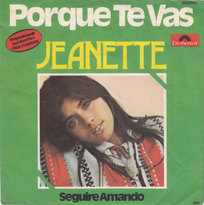 Porque Te Vas - Germany - 7'' Single