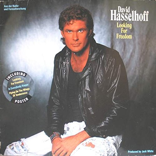 David Hasselhoff - Looking For Freedom - White Records - 210 050