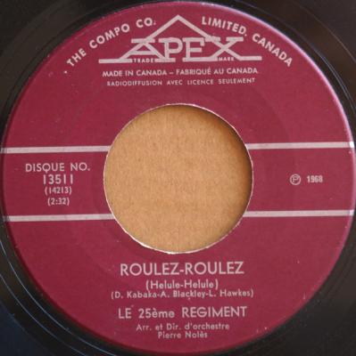 Roulez- Roulez / Un Petit Bonhomme Avec Le Nez Pointu