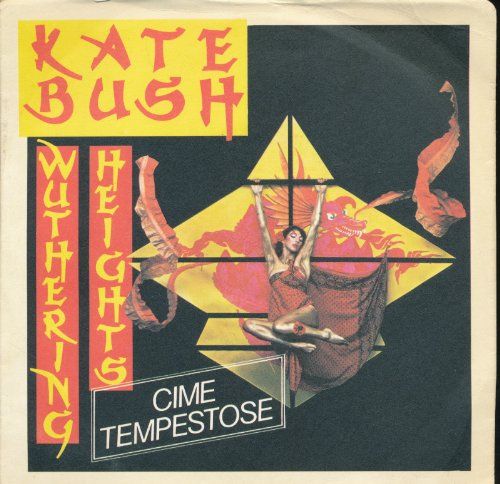 Kate Bush Wuthering Heights / Kite Italy 45 With Picture Sleeve