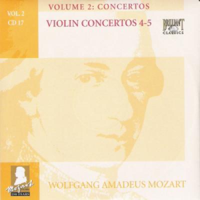 Concertos Vol 2 Cd 17 : Violin Concertos 4-5