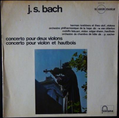 Bach: Concerto Pour Deux Violons / Concerto Pour Violon Et Hautbois