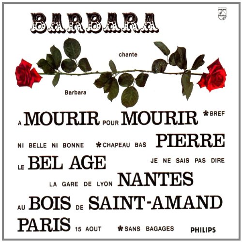 Barbara Chante Barbara Pochette