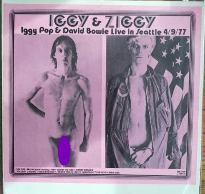 Live In Seattle 4/9/77 - Iggy & Ziggy - ***