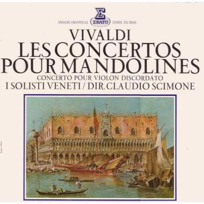 Vivaldi,  Les Concertos Pour Mandolines / Concerto Pour Violon Discordato